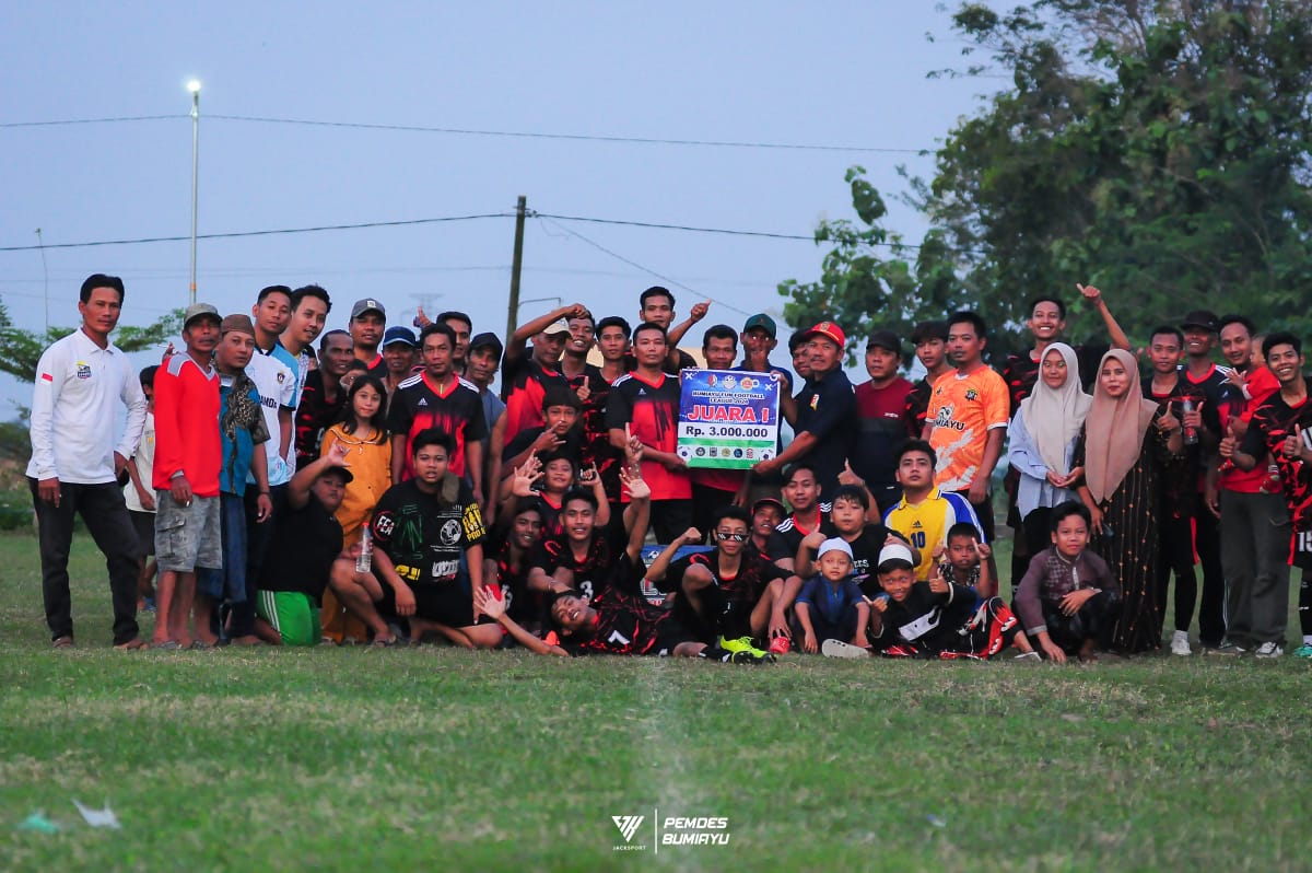 Berikut Klasemen Akhir Fun Football League Desa Bumiayu 